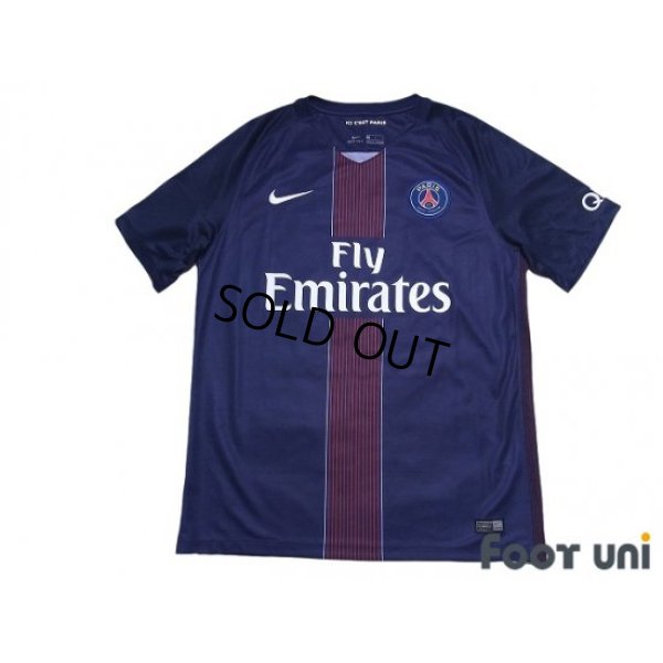 Photo1: Paris Saint Germain 2016-2017 Home Shirt #25 Adrien Rabiot Paris Saint Germain Champion 2016 Patch/Badge w/tags