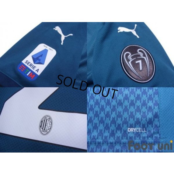 Photo7: AC Milan 2020-2021 Third Shirt #23 Fikayo Tomori Serie A Tim Patch/Badge w/tags