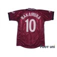 Photo2: Reggina 2002-2003 Home Shirt #10 Shunsuke Nakamura (2)