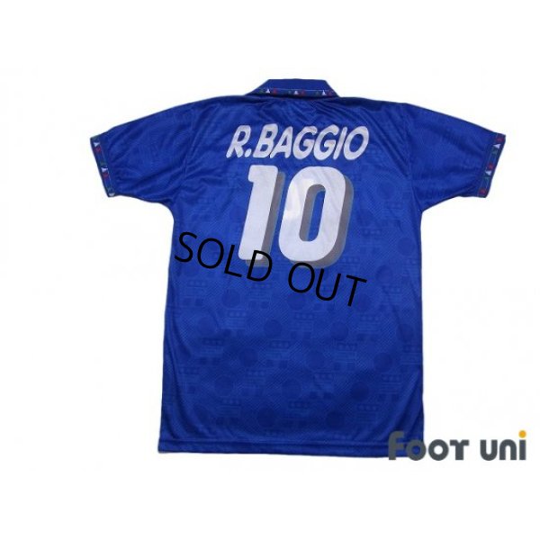 Photo2: Italy 1994 Home Shirt #10 Roberto Baggio w/tags