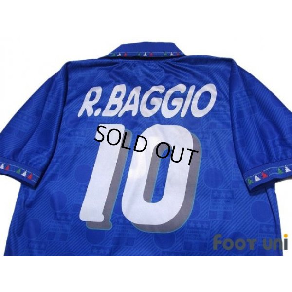 Photo4: Italy 1994 Home Shirt #10 Roberto Baggio w/tags