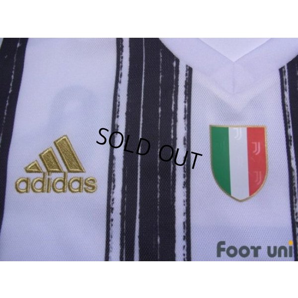 Photo7: Juventus 2020-2021 Home Shirt #7 Ronaldo Scudetto Patch/Badge w/tags