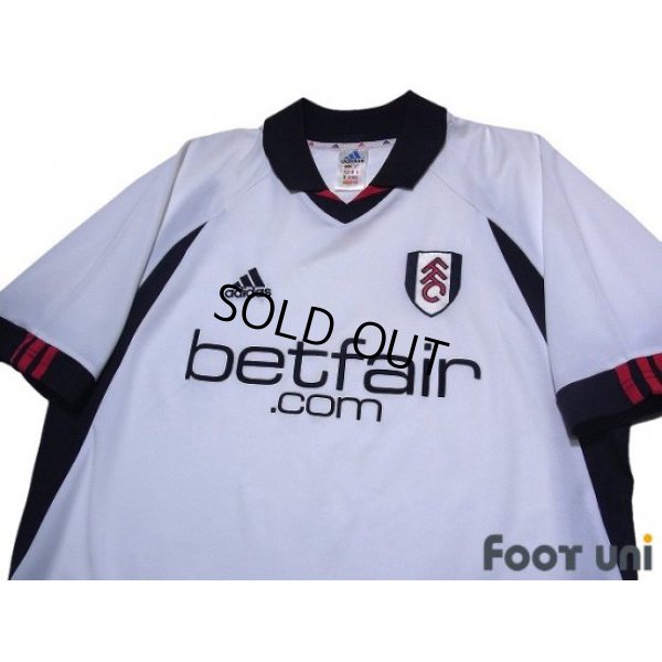 Photo3: Fulham 2002-2003 Home Shirt