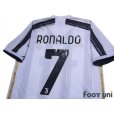 Photo4: Juventus 2020-2021 Home Shirt #7 Ronaldo Scudetto Patch/Badge w/tags