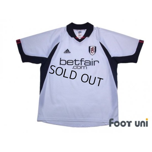 Photo1: Fulham 2002-2003 Home Shirt