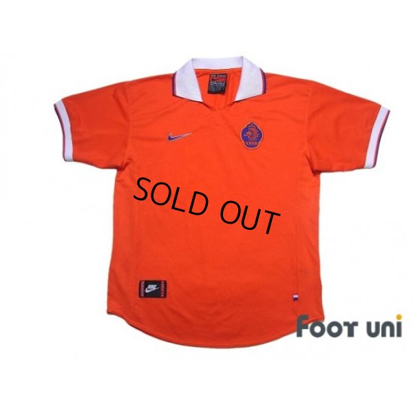 Photo1: Netherlands 1997 Home Shirt