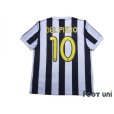 Photo2: Juventus 2009-2010 Home Shirt #10 Del Piero (2)