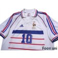 Photo3: France 1999 Away Shirt #10  Zinedine Zidane