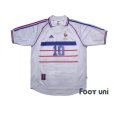 Photo1: France 1999 Away Shirt #10  Zinedine Zidane (1)