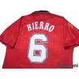 Photo4: Spain 1994 Home Shirt #6 Fernando Hierro (4)