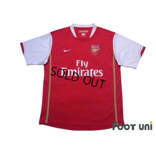 Photo1: Arsenal 2006-2008 Home Shirt