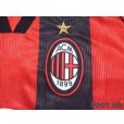 Photo6: AC Milan 1998-1999 Home Shirt #3 Maldini Lega Calcio Patch/Badge