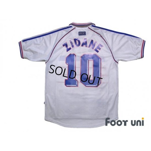 Photo2: France 1999 Away Shirt #10  Zinedine Zidane