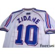 Photo4: France 1999 Away Shirt #10  Zinedine Zidane