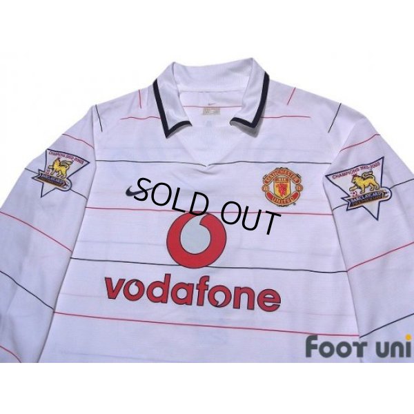 Photo3: Manchester United 2003-2005 Third Long Sleeve Shirt #7 Ronaldo Champions 2002-2003 BARCLAYCARD PREMIERSHIP Patch/Badge