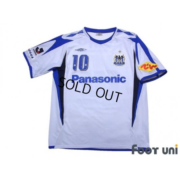 Photo1: Gamba Osaka 2007-2008 Away Shirt #10 Takahiro Futagawa w/tags