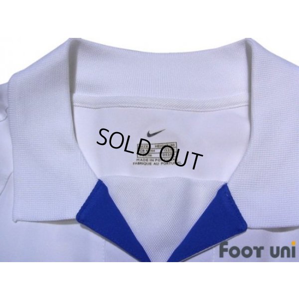 Photo5: Leeds United AFC 2002-2003 Home Long Sleeve Shirt #10 Kewell The F.A. Premier League Patch/Badge