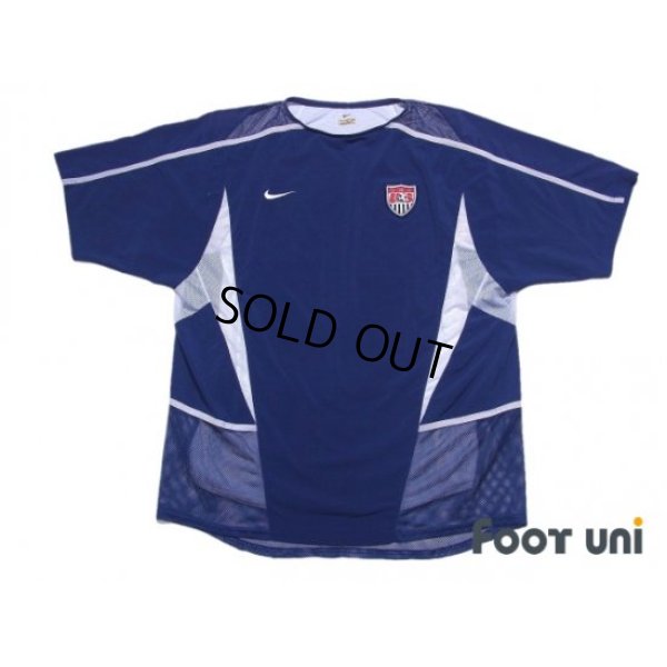 Photo1: USA 2002 Away Authentic Shirt