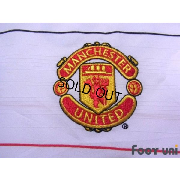 Photo6: Manchester United 2003-2005 Third Long Sleeve Shirt #7 Ronaldo Champions 2002-2003 BARCLAYCARD PREMIERSHIP Patch/Badge