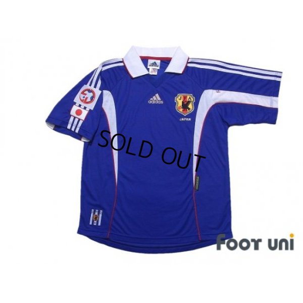 Photo1: Japan 1999-2000 Home Authentic Shirt AFC ASIAN Cup 2000 Patch/Badge