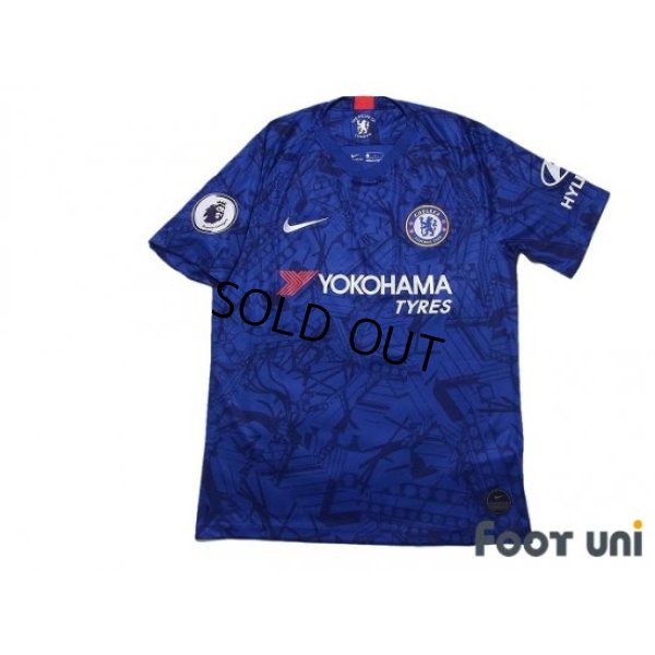Photo1: Chelsea 2019-2000 Home Shirt #9 Tammy Abraham Premier League Patch/Badge