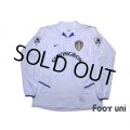 Leeds United AFC 2002-2003 Home Long Sleeve Shirt #10 Kewell The F.A. Premier League Patch/Badge