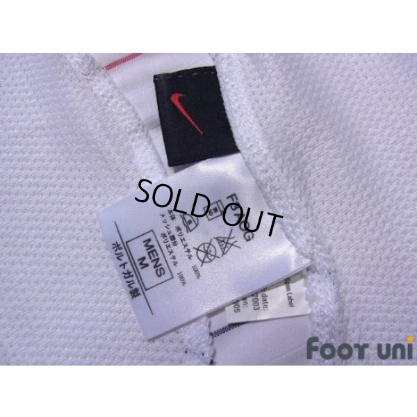 Photo8: Manchester United 2003-2005 Third Long Sleeve Shirt #7 Ronaldo Champions 2002-2003 BARCLAYCARD PREMIERSHIP Patch/Badge