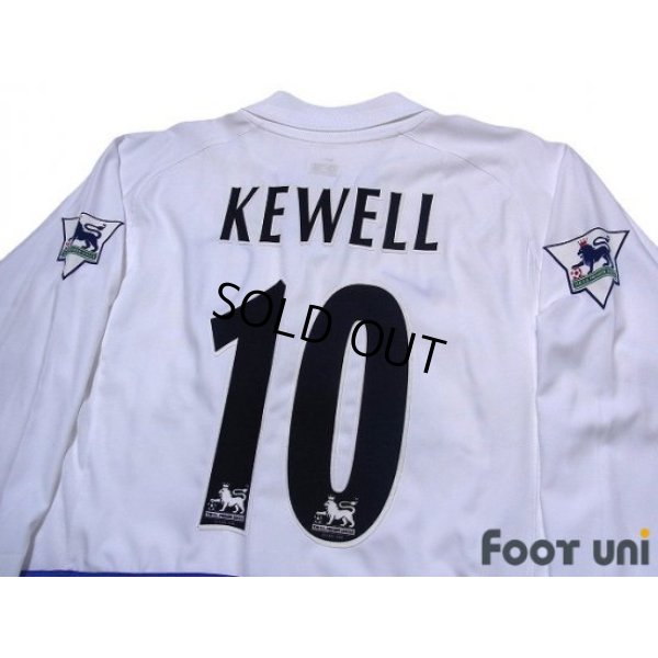 Photo4: Leeds United AFC 2002-2003 Home Long Sleeve Shirt #10 Kewell The F.A. Premier League Patch/Badge