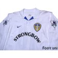 Photo3: Leeds United AFC 2002-2003 Home Long Sleeve Shirt #10 Kewell The F.A. Premier League Patch/Badge (3)