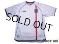England 2002 Home Shirt