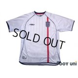 England 2002 Home Shirt