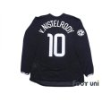 Photo2: Manchester United 2003-2005 Away Long Sleeve Shirt #10 van Nistelrooy Champions League Patch/Badge (2)