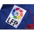 Photo8: FC Barcelona 2004-2005 Home Authentic Shirt #15 Edmilson LFP Patch/Badge