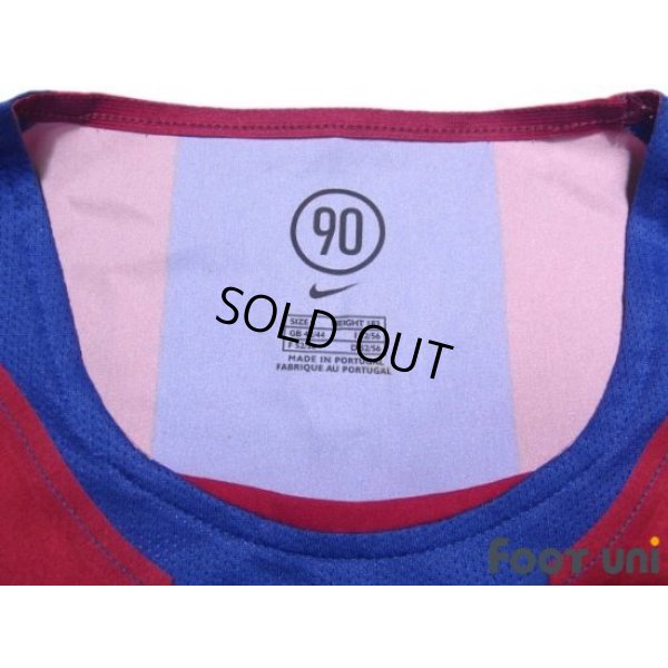 Photo5: FC Barcelona 2004-2005 Home Authentic Shirt #15 Edmilson LFP Patch/Badge