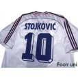 Photo4: Yugoslavia 1998 Away Shirt #10 Stojković (4)