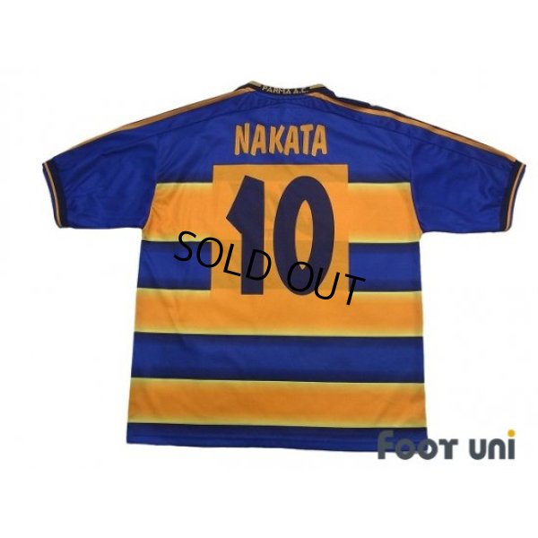 Photo2: Parma 2001-2002 Home Shirt #10 Hidetoshi Nakata