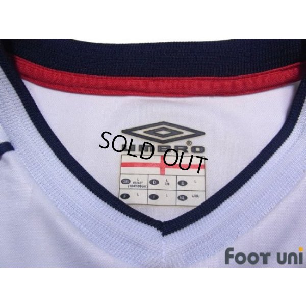 Photo4: England 2002 Home Shirt