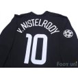 Photo4: Manchester United 2003-2005 Away Long Sleeve Shirt #10 van Nistelrooy Champions League Patch/Badge