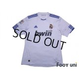 Real Madrid 2010-2011 Home Shirt LFP Patch/Badge