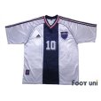 Photo1: Yugoslavia 1998 Away Shirt #10 Stojković (1)