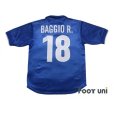 Photo2: Italy 1998 Home Shirt #18 Roberto Baggio (2)