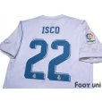 Photo4: Real Madrid 2017-2018 Home Shirt #22 Isco FIFA World Champions 2016 Patch/Badge