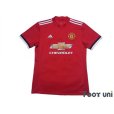 Photo1: Manchester United 2017-2018 Home Shirt #10 Ibrahimovic (1)