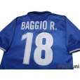 Photo4: Italy 1998 Home Shirt #18 Roberto Baggio
