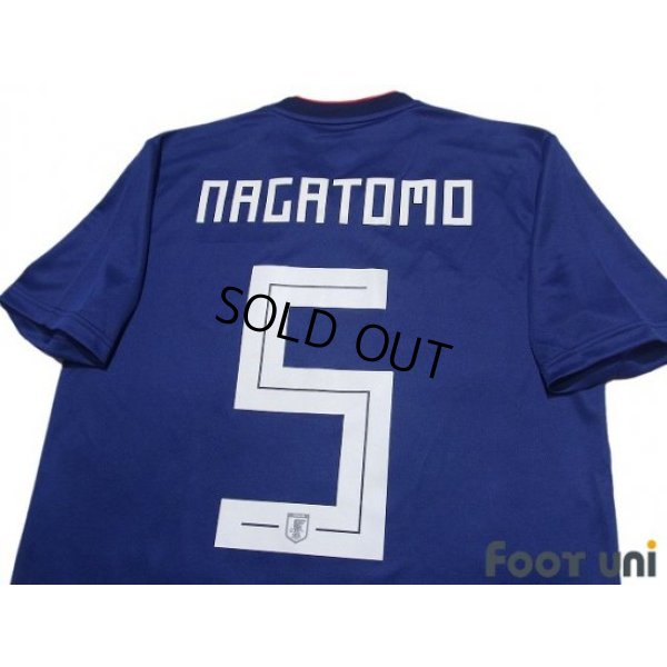 Photo4: Japan 2018 Home Shirt #5 Yuto Nagatomo