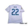 Photo2: Real Madrid 2017-2018 Home Shirt #22 Isco FIFA World Champions 2016 Patch/Badge (2)