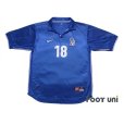 Photo1: Italy 1998 Home Shirt #18 Roberto Baggio (1)