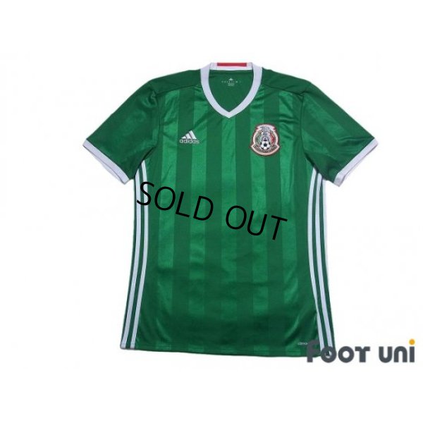 Photo1: Mexico 2016 Home Shirt