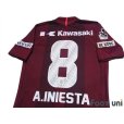 Photo4: Vissel Kobe 2018 Home Shirt #8 Andres Iniesta