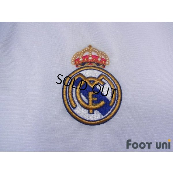 Photo5: Real Madrid 2003-2004 Home Long Sleeve Shirt Champions League Patch/Badge